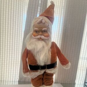 Antique Vintage 1950's Christmas Santa  Doll